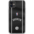 NBA Brooklyn Nets Jersey iPhone 11 Clear Case