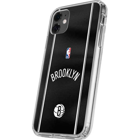 NBA Brooklyn Nets Jersey iPhone 11 Clear Case