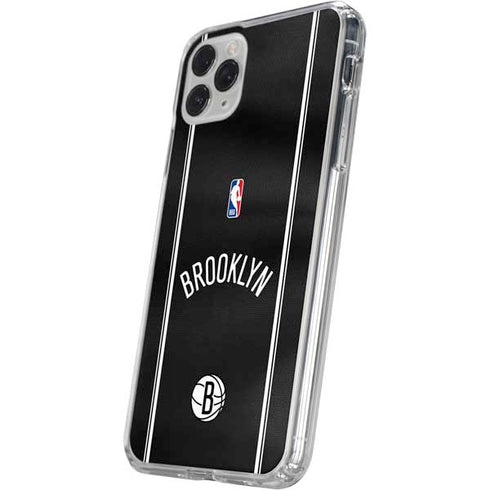 NBA Brooklyn Nets Jersey iPhone 11 Pro Clear Case