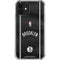 NBA Brooklyn Nets Jersey iPhone 12 Clear Case