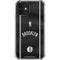 NBA Brooklyn Nets Jersey iPhone 12 Mini Clear Case