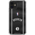 NBA Brooklyn Nets Jersey iPhone 12 Mini Clear Case
