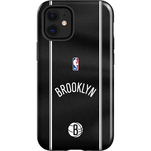NBA Brooklyn Nets Jersey iPhone 12 Mini Impact Case