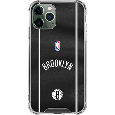 NBA Brooklyn Nets Jersey iPhone 12 Pro Max Clear Case
