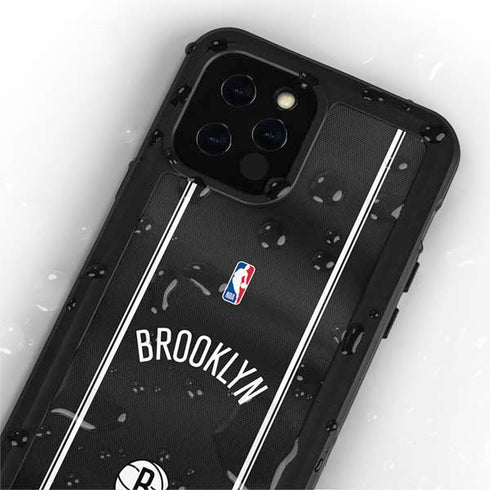 NBA Brooklyn Nets Jersey iPhone 12 Pro Waterproof Case
