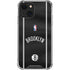 NBA Brooklyn Nets Jersey iPhone 13 Clear Case