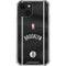 NBA Brooklyn Nets Jersey iPhone 13 Mini Clear Case