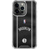 NBA Brooklyn Nets Jersey iPhone 13 Pro Clear Case