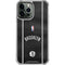 NBA Brooklyn Nets Jersey iPhone 13 Pro Max Clear Case