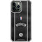 NBA Brooklyn Nets Jersey iPhone 14 Pro Max Clear Case