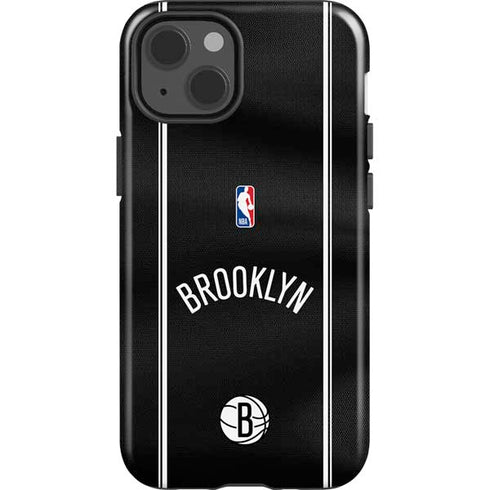 NBA Brooklyn Nets Jersey iPhone 15 Plus Impact Case