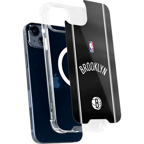 NBA Brooklyn Nets Jersey iPhone 15 Plus MagSafe Case