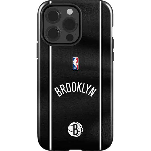 NBA Brooklyn Nets Jersey iPhone 15 Pro Impact Case