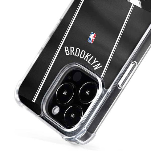 NBA Brooklyn Nets Jersey iPhone 15 Pro MagSafe Case