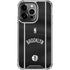 NBA Brooklyn Nets Jersey iPhone 15 Pro Max Clear Case