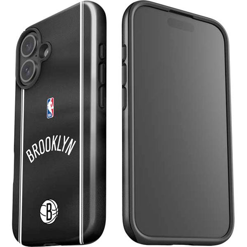 NBA Brooklyn Nets Jersey iPhone 16 Impact Case