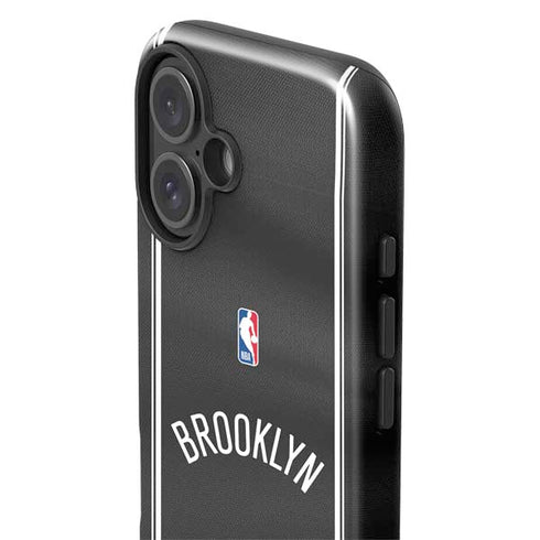 NBA Brooklyn Nets Jersey iPhone 16 Plus Impact Case