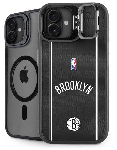 NBA Brooklyn Nets Jersey iPhone 16 Plus Kickstand Case