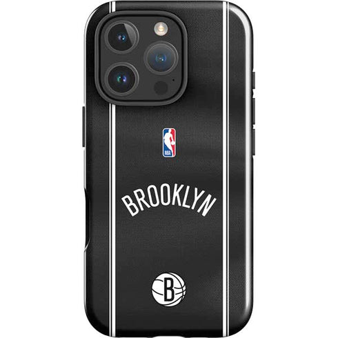 NBA Brooklyn Nets Jersey iPhone 16 Pro Max Impact Case