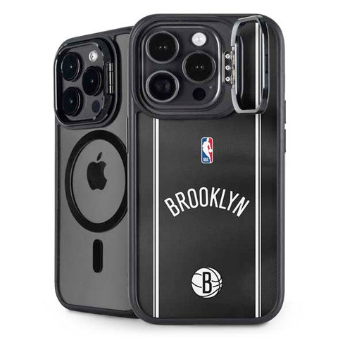NBA Brooklyn Nets Jersey iPhone 16 Pro Max Kickstand Case