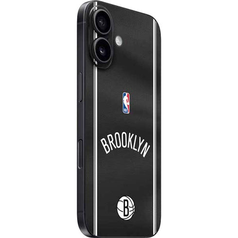 NBA Brooklyn Nets Jersey iPhone 16 Skin
