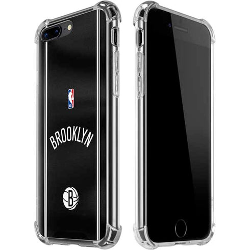 NBA Brooklyn Nets Jersey iPhone 7/8 Plus Clear Case