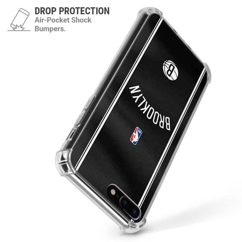 NBA Brooklyn Nets Jersey iPhone 7/8 Plus Clear Case