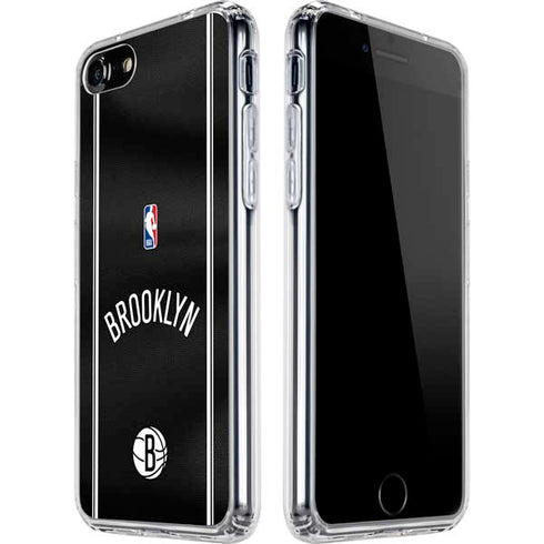 NBA Brooklyn Nets Jersey iPhone SE (2nd & 3rd Gen) Clear Case