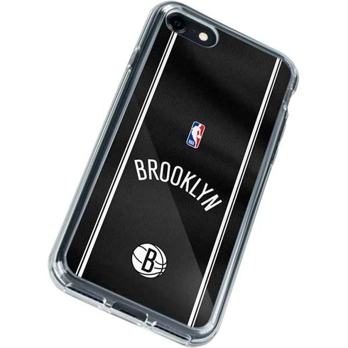 NBA Brooklyn Nets Jersey iPhone SE (2nd & 3rd Gen) Clear Case