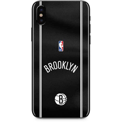 NBA Brooklyn Nets Jersey iPhone X Skin