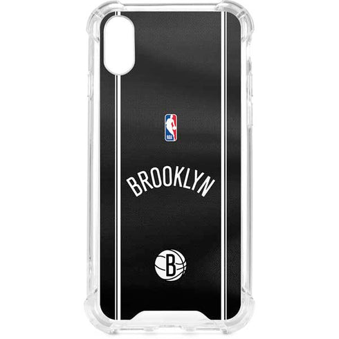 NBA Brooklyn Nets Jersey iPhone XS Clear Case
