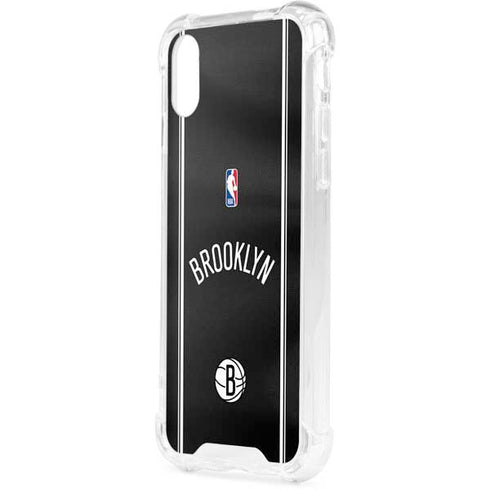 NBA Brooklyn Nets Jersey iPhone XS Clear Case