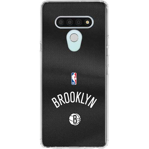 NBA Brooklyn Nets Jersey LG Stylo 6 Clear Case