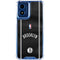NBA Brooklyn Nets Jersey Moto G 5G (2024) Clear Case