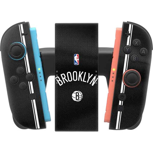 NBA Brooklyn Nets Jersey Nintendo Switch 2 (2025) Joy-Con Controller Skin