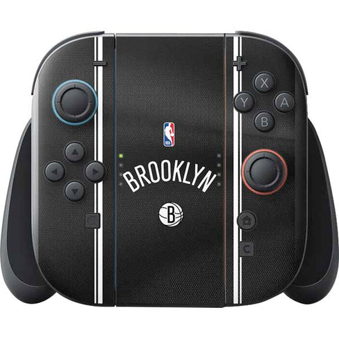 NBA Brooklyn Nets Jersey Nintendo Switch 2 (2025) with Joy-Con Skin