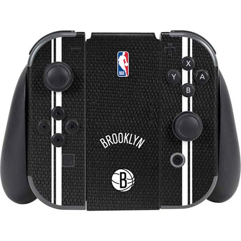 NBA Brooklyn Nets Jersey Nintendo Switch (2017-2021) Joy-Con Controller Skin