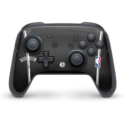 NBA Brooklyn Nets Jersey Nintendo Switch Pro Controller Skin