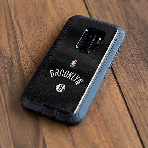 NBA Brooklyn Nets Jersey Otterbox Defender Galaxy Skin