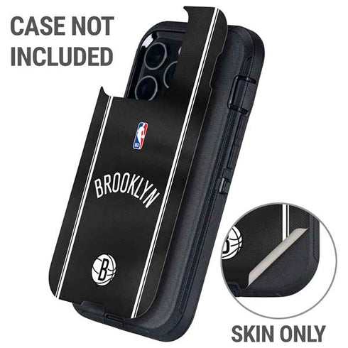 NBA Brooklyn Nets Jersey Otterbox Defender iPhone Skin