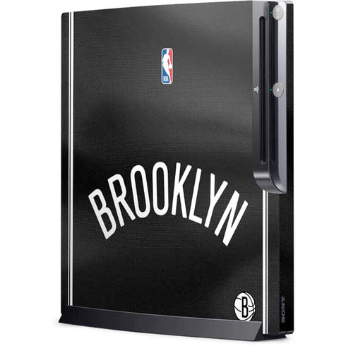 NBA Brooklyn Nets Jersey Playstation 3 & PS3 Slim Skin