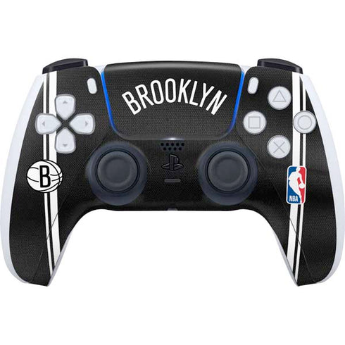 NBA Brooklyn Nets Jersey PS5 Controller Skin
