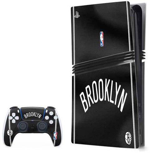 NBA Brooklyn Nets Jersey PS5 Pro Bundle Skin