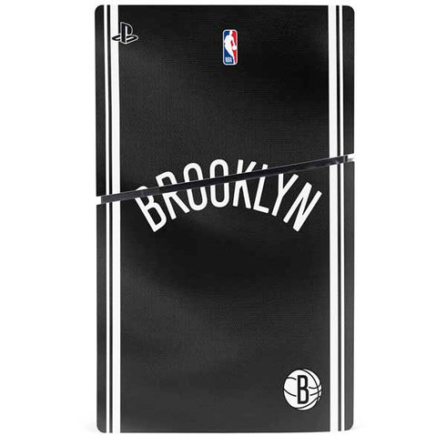 NBA Brooklyn Nets Jersey PS5 Slim Digital Edition Console Skin
