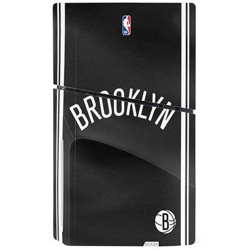 NBA Brooklyn Nets Jersey PS5 Slim Disk Bundle Skin