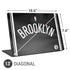 NBA Brooklyn Nets Jersey Universal Laptop 13in (10.6 x 7.6in) Skin