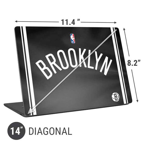 NBA Brooklyn Nets Jersey Universal Laptop 14in (11.4 x 8.2in) Skin