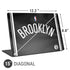 NBA Brooklyn Nets Jersey Universal Laptop 15in (12.2 x 8.8in) Skin