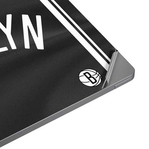 NBA Brooklyn Nets Jersey Universal Laptop 16.6in (13.4 x 9.7in) Skin
