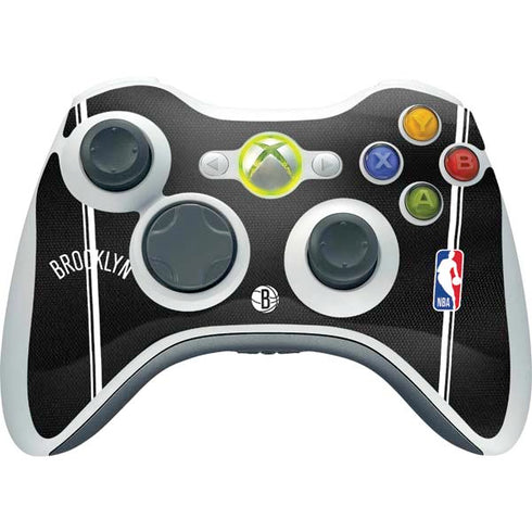 NBA Brooklyn Nets Jersey Xbox 360 Wireless Controller Skin